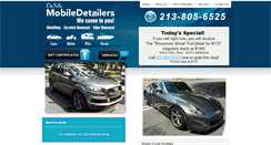 Desktop Screenshot of losangelesmobiledetailing.com